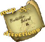 Map and Directions to Forbidden Island